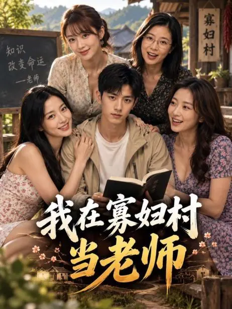 《我在寡妇村当老师》短剧海报